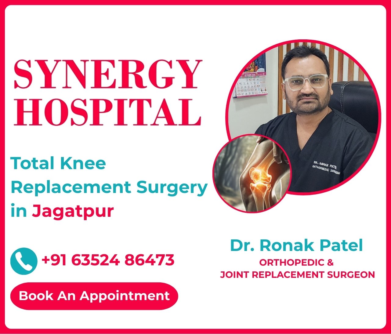 Total Knee Replacement in Jagatpur
