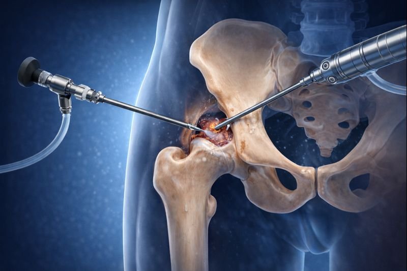 Hip arthroscopy surgery for hip joint pain and mobility improvement in Ahmedabad