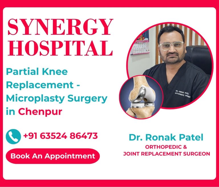 Partial Knee Replacement – Microplasty in Chandlodiya