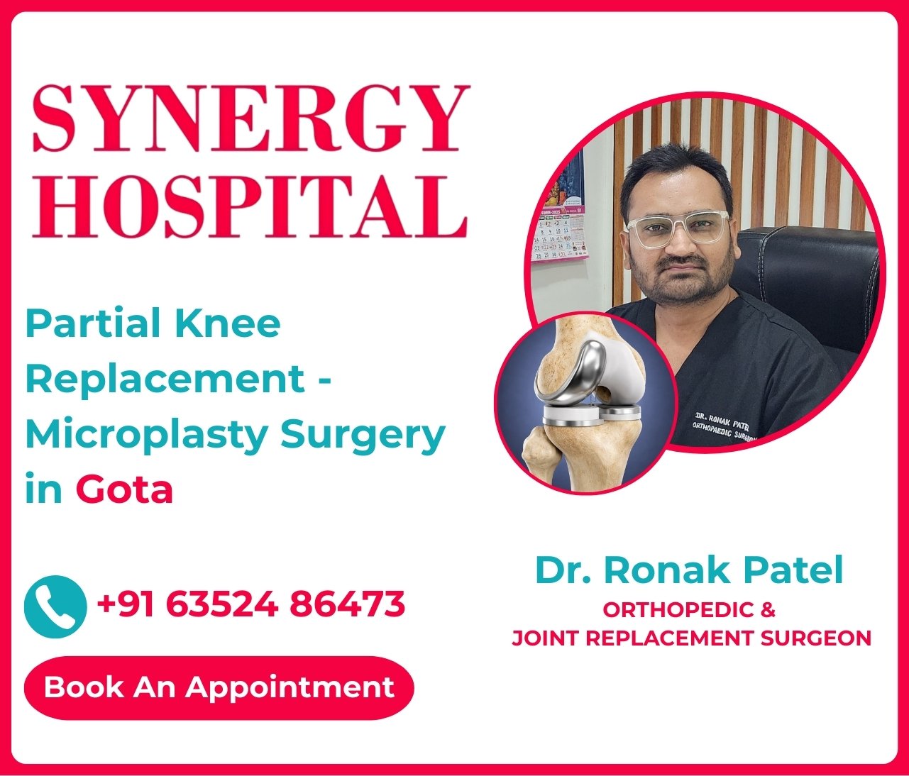 Partial Knee Replacement – Microplasty in Gota
