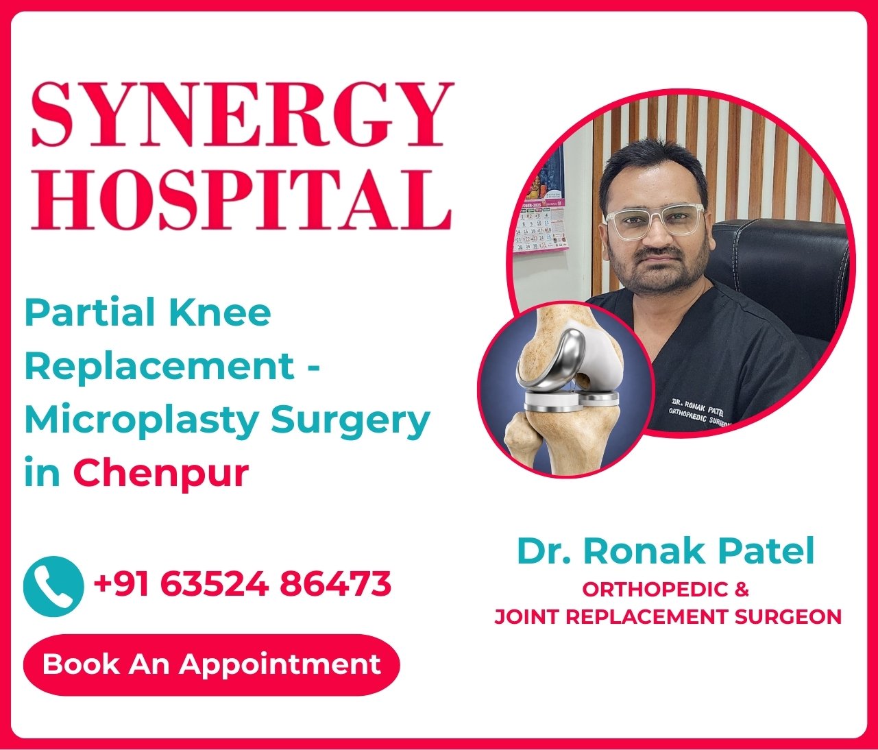 Partial Knee Replacement – Microplasty in Chenpur