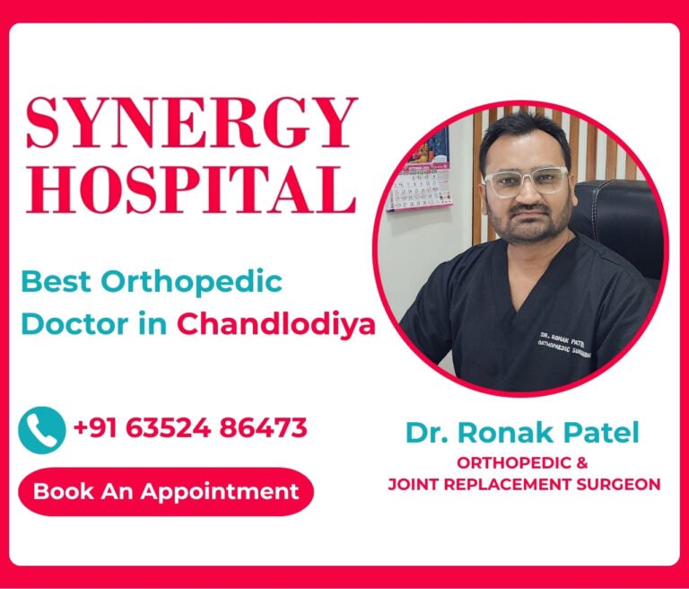 Best Orthopedic Doctor in Tragad - Dr Ronak Patel
